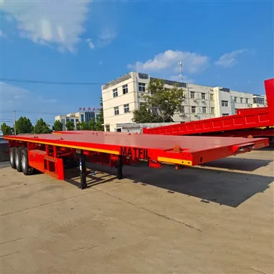 Trailer de plataforma extensible - 45 ft Capacidad