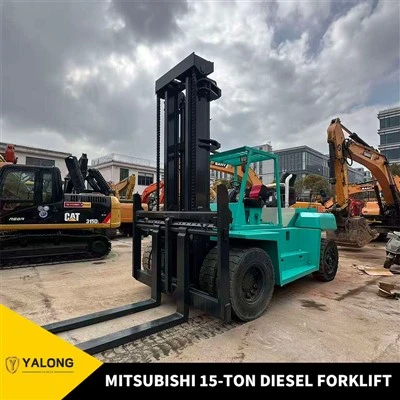 Carretilla elevadora diésel Mitsubishi de 15 toneladas